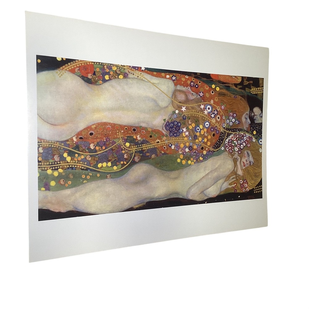 Gustav Klimt Water Snakes II Art Print Taschen 2016 Vienna Secession 10x13